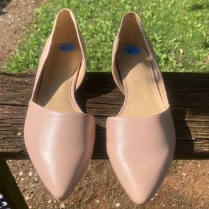 SOLD - Naturalizer D'Orsay Taupe Flats NWOT Size: 6.5